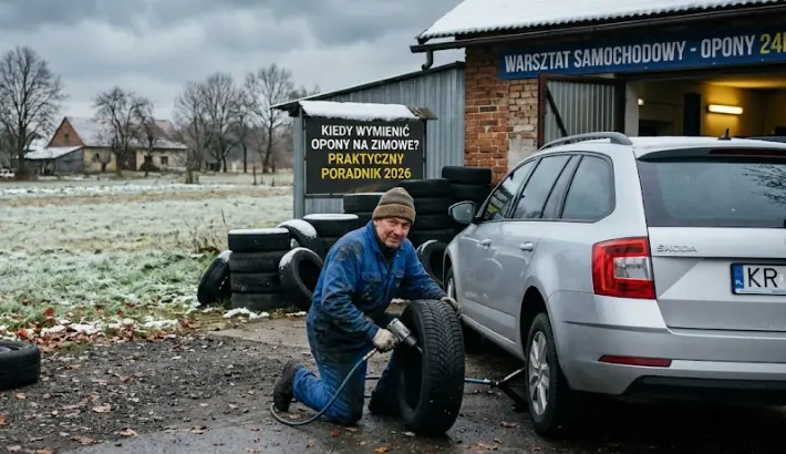 Kiedy wymienić opony na zimowe? Praktyczny poradnik 2026