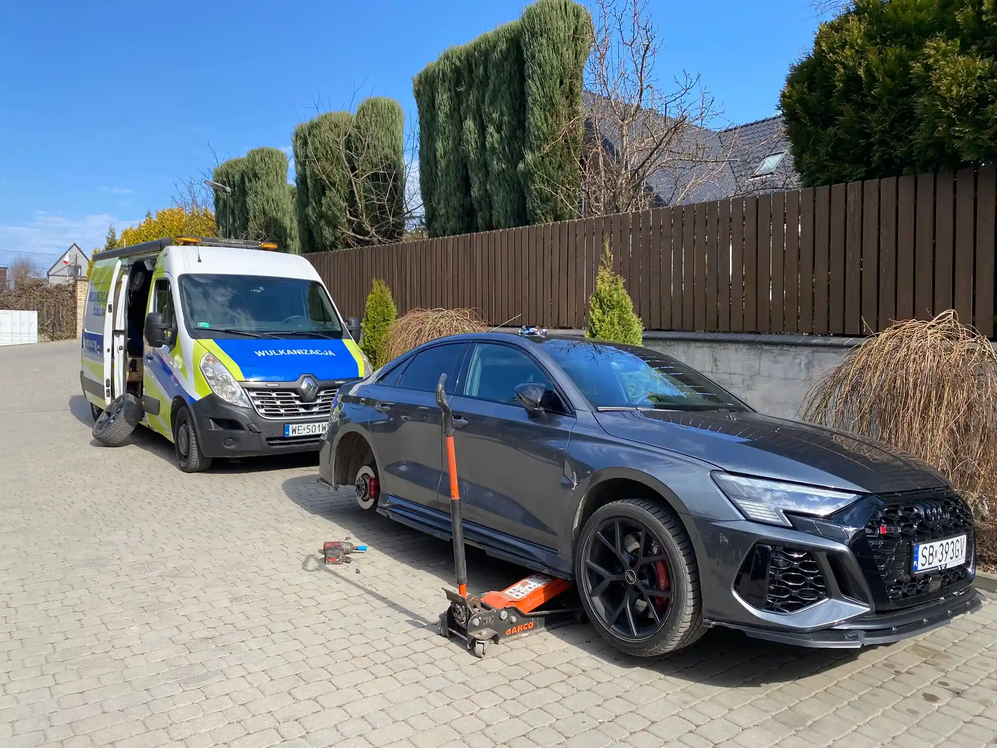 Mobilna wymiana opon na Ruczaju, Kraków