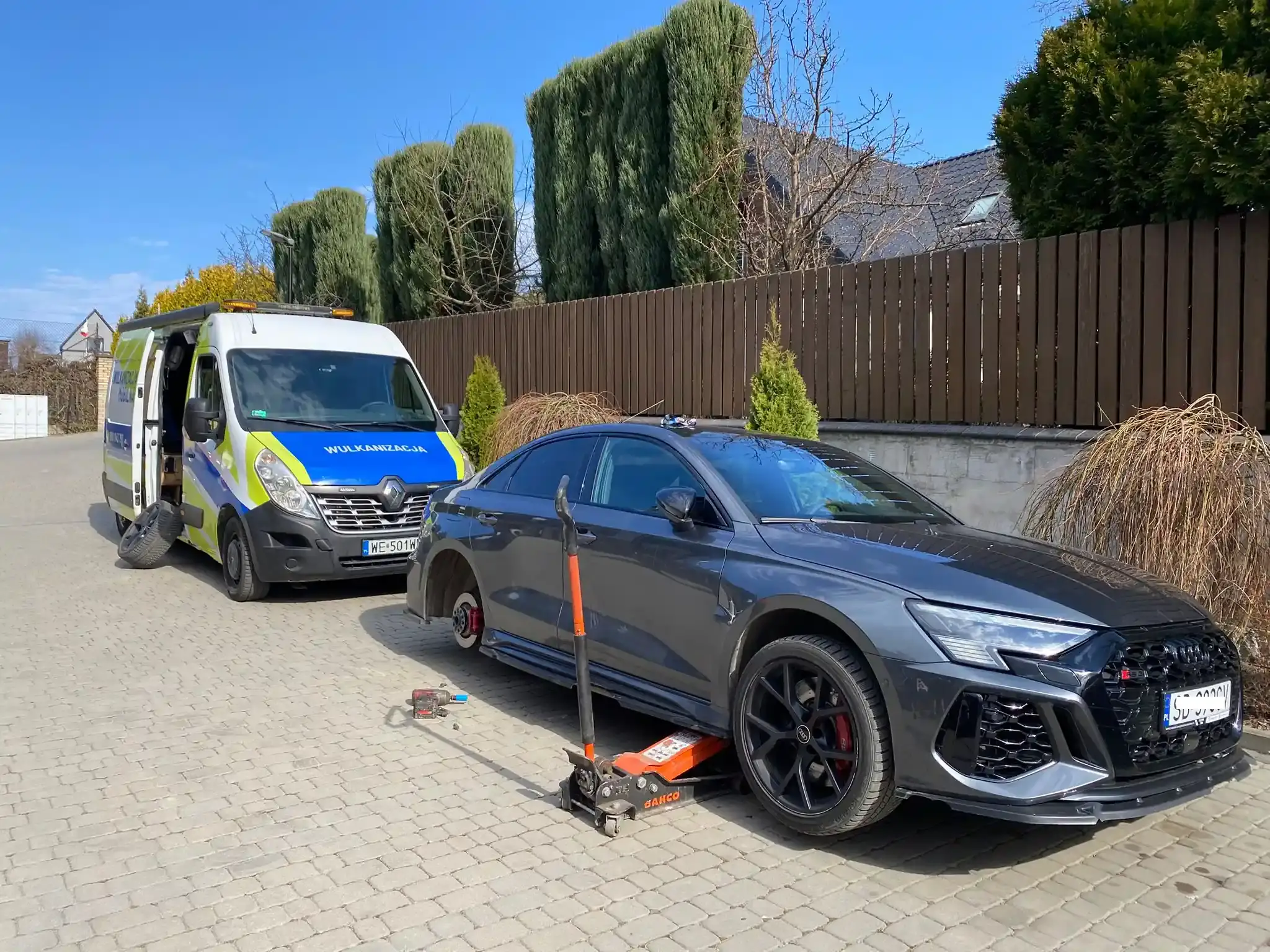 Mobilna wymiana opon na Ruczaju, Kraków